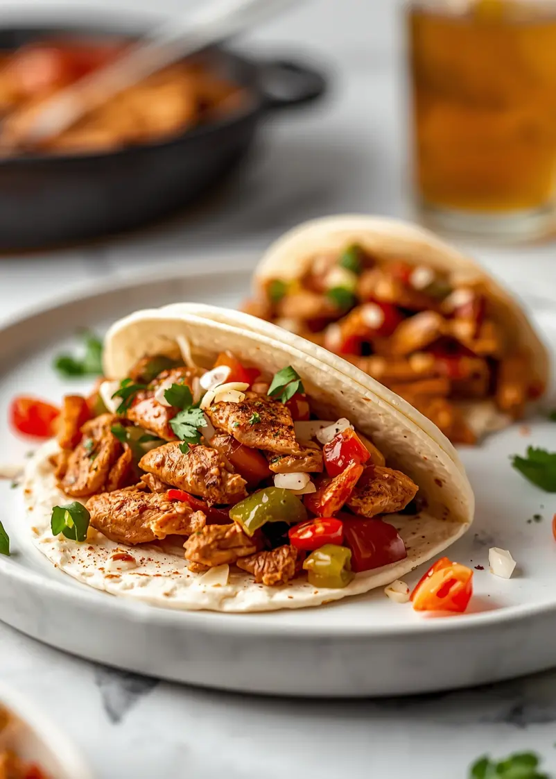 one pan chicken fajitas family summer ready to serve