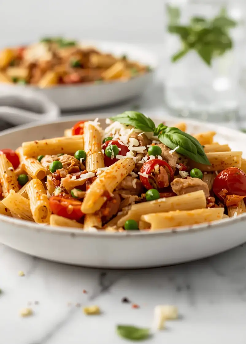 one pot pasta family summer ready to serve