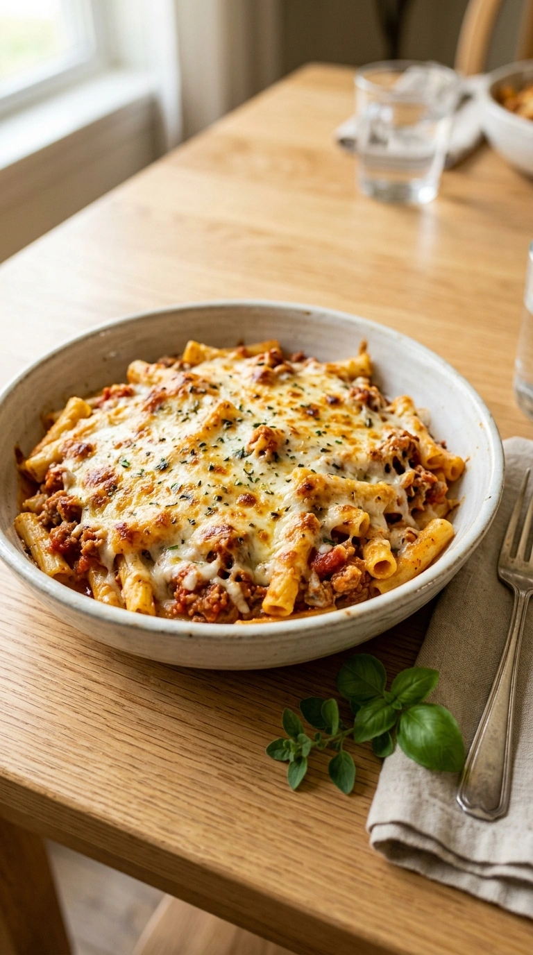 Baked Ziti the Whole Family Will Love for an Easy Summer Pasta Dinner
