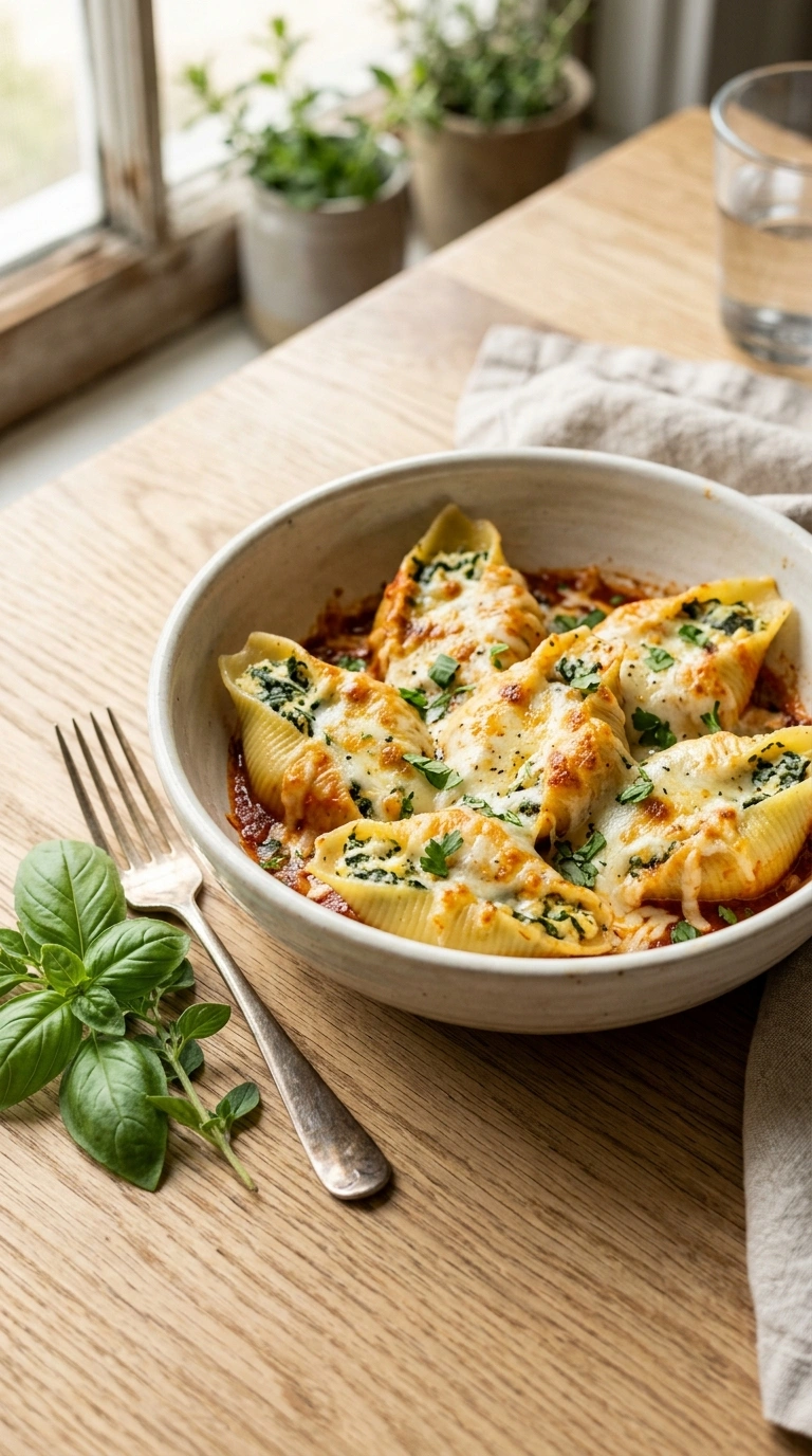 Stuffed Shells the Whole Family Will Love for an Italian Summer Dinner