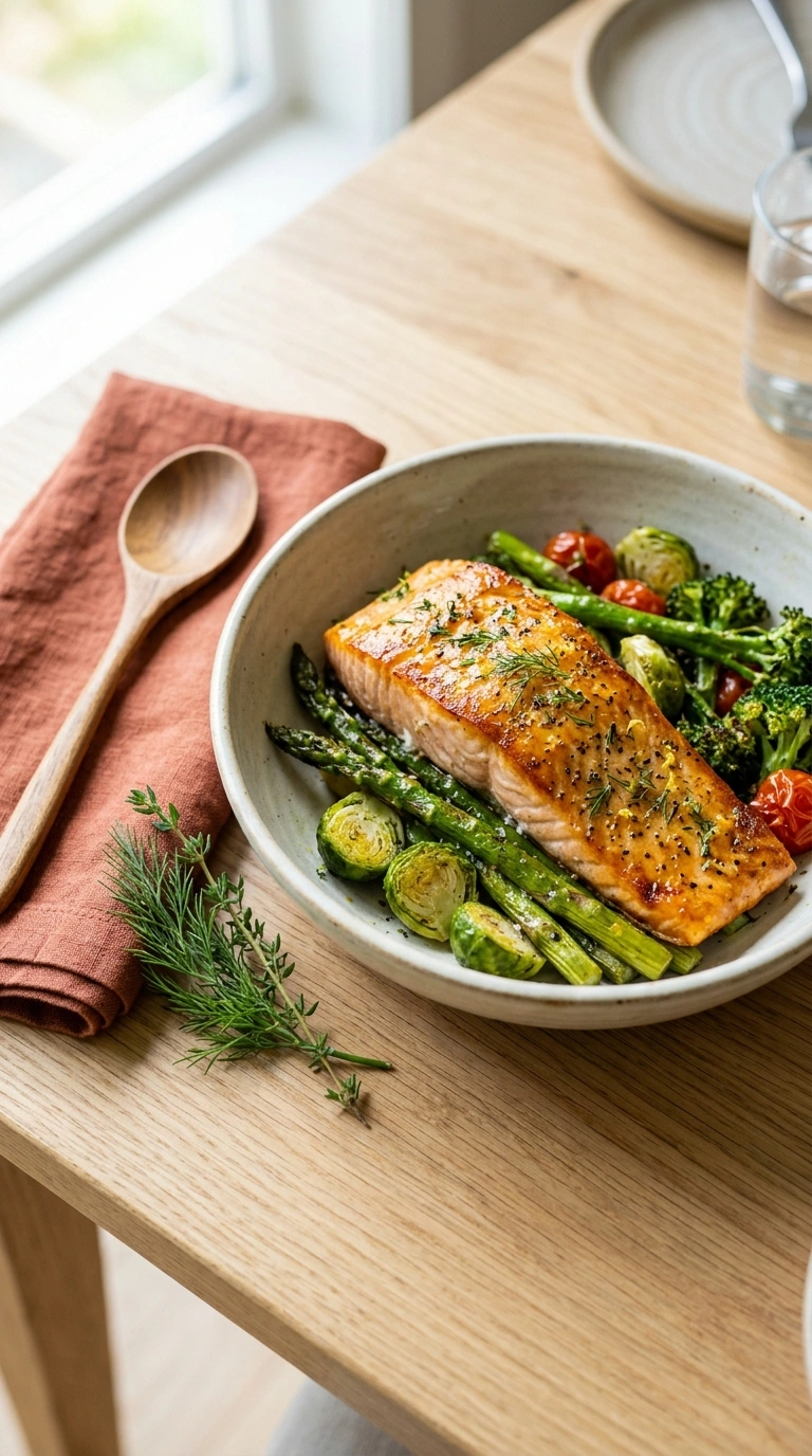 30 minute salmon dinner family summer ready to serve