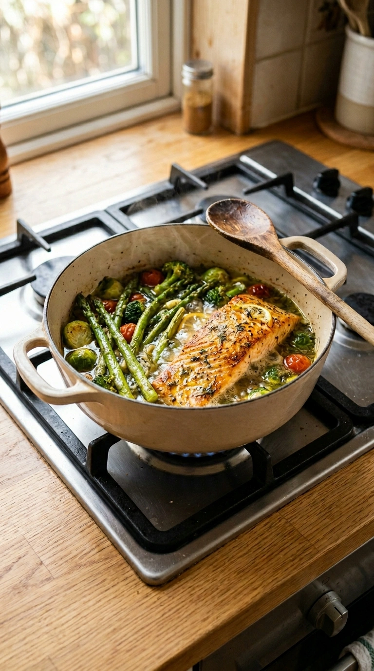 Cooking instructions for 30 minute salmon dinner family summer