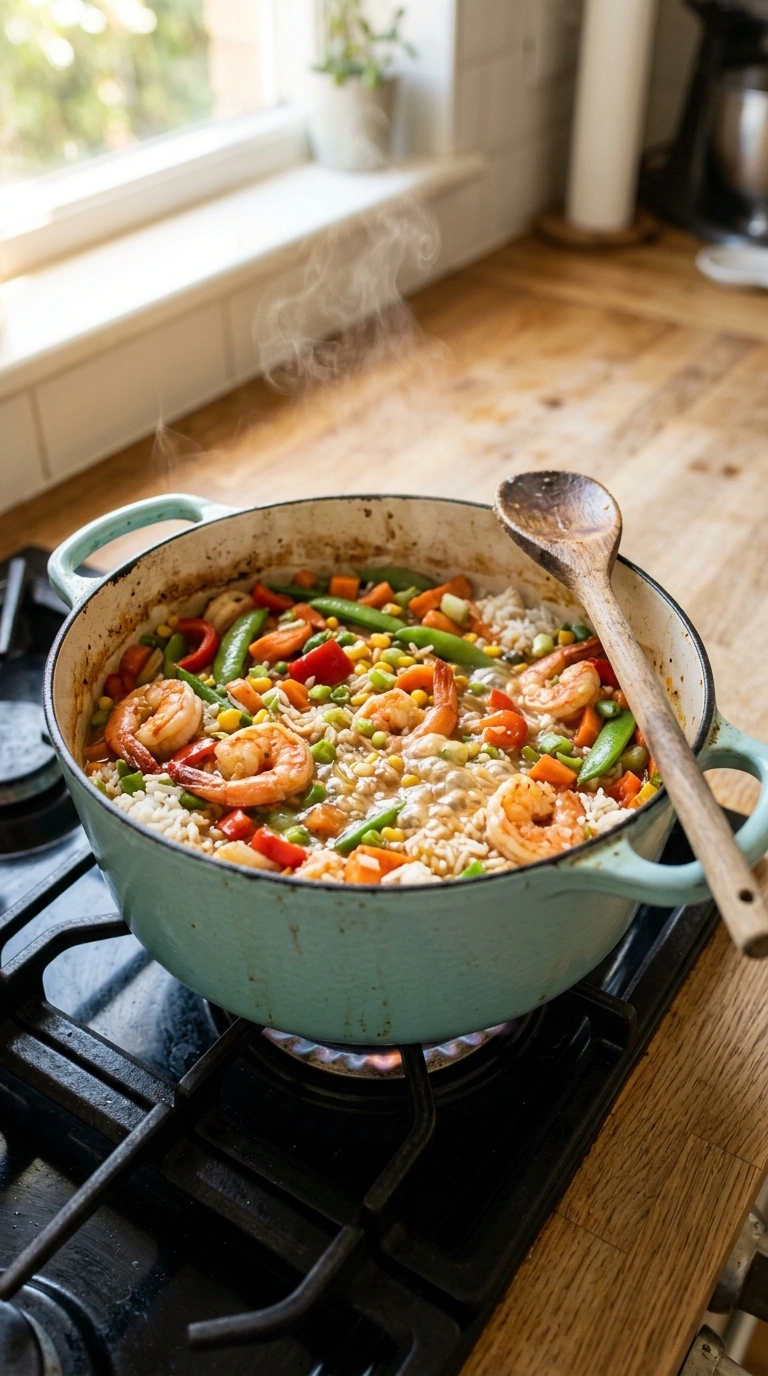 Cooking instructions for 30 minute shrimp stir fry family summer