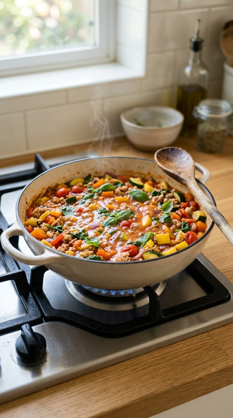 Cooking instructions for 30 minute turkey skillet family summer