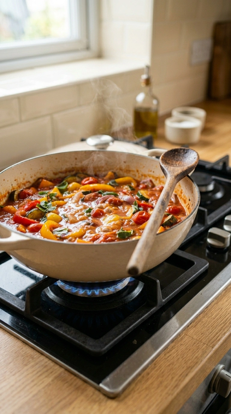 Cooking instructions for sheet pan ratatouille family summer