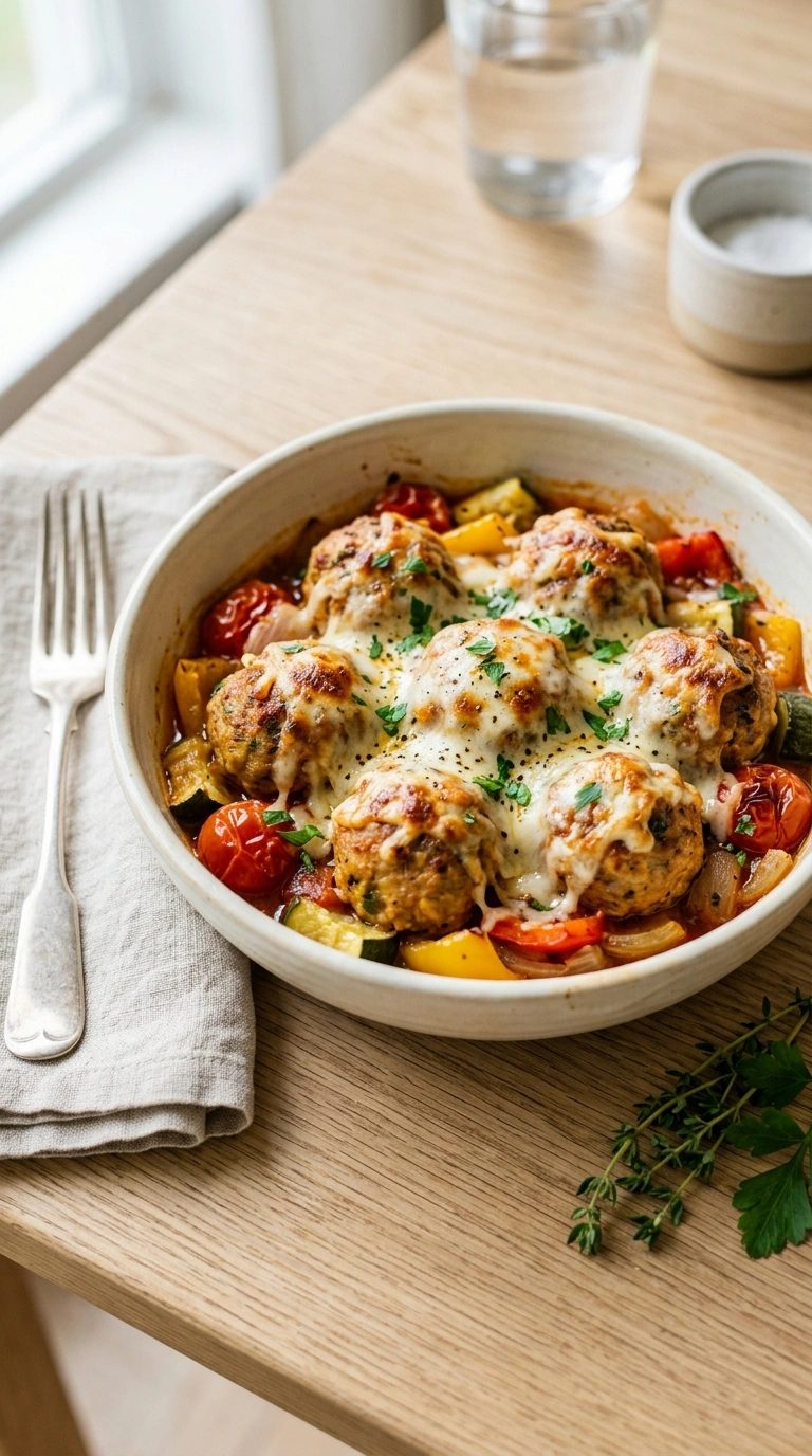 Sheet Pan Turkey Meatballs the Whole Family Will Love for an Easy Dinner