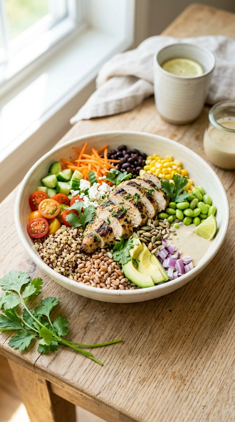 Summer Grain Bowl the Whole Family Will Love for a Nourishing Weeknight Dinner