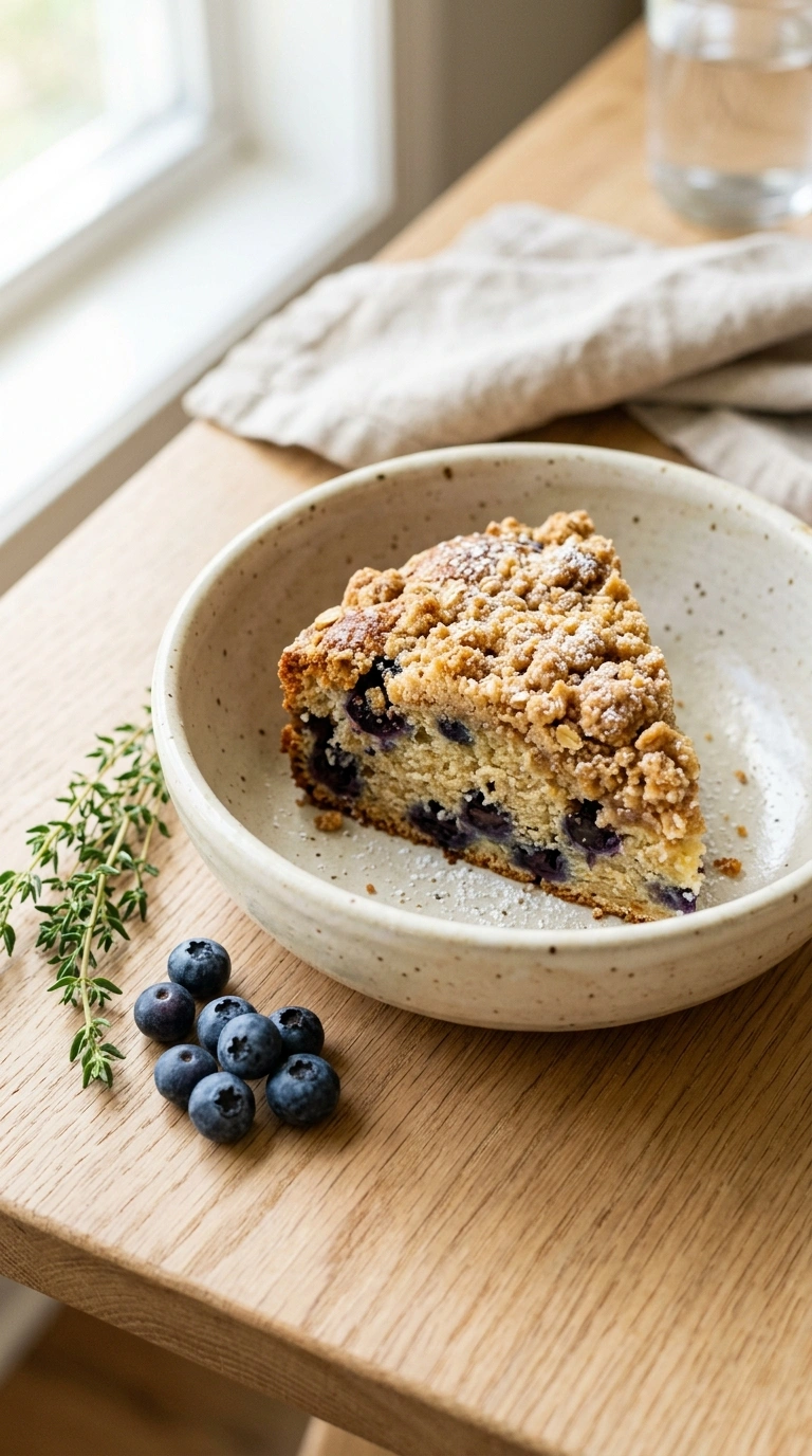 Summer Blueberry Coffee Cake the Whole Family Will Love for Weekend Brunch