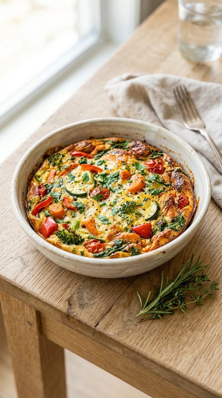 Summer Veggie Frittata the Whole Family Will Love for a Savory Brunch