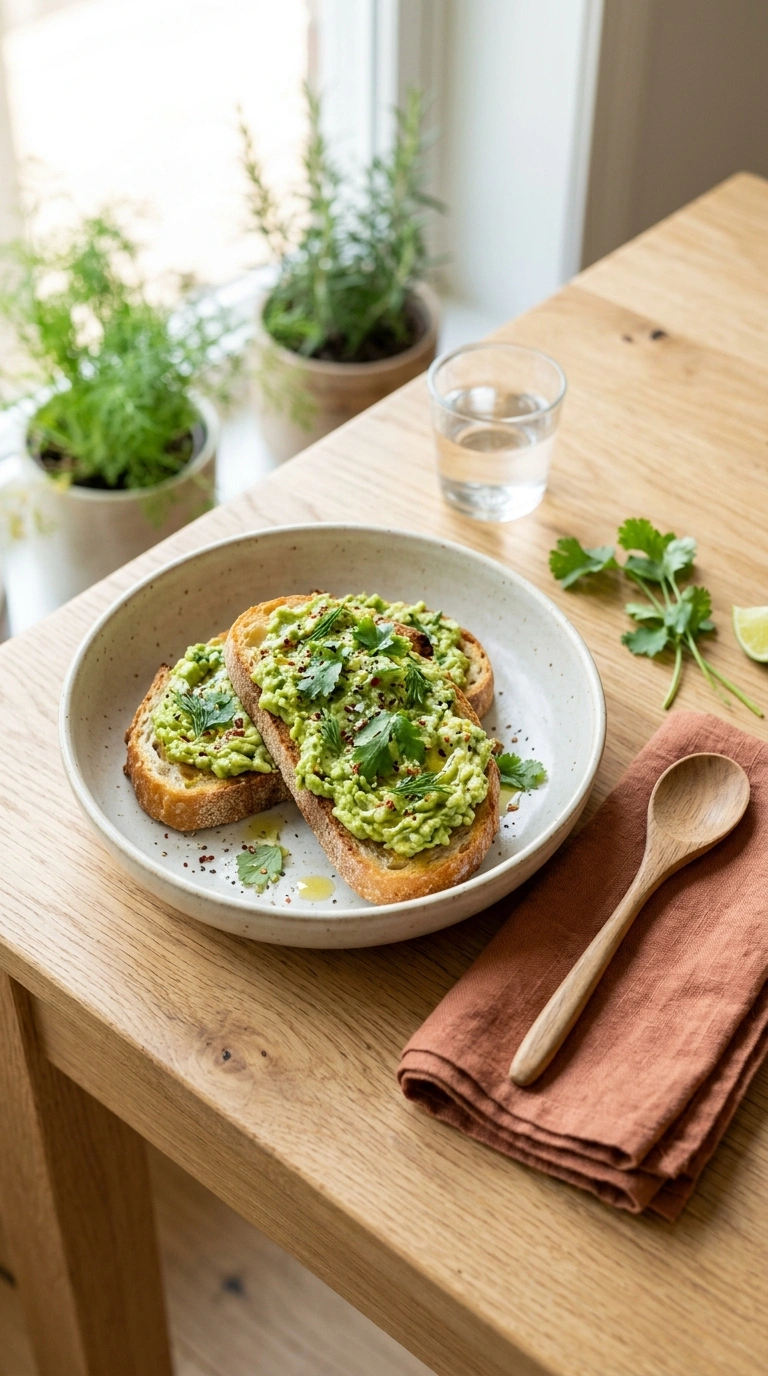 summer avocado toast family ready to serve