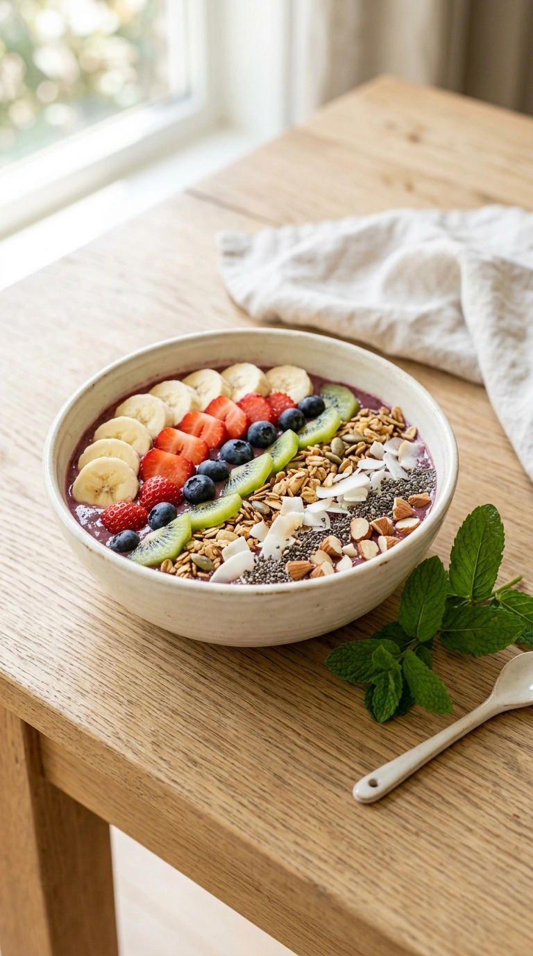 Summer Smoothie Bowl the Kids Will Love Building for a Colorful Breakfast