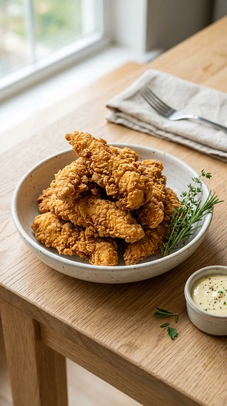 Air Fryer Chicken Tenders the Kids Will Request at Every Dinner