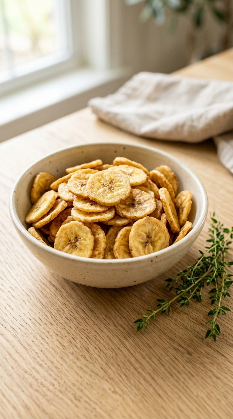 Air Fryer Banana Chips the Kids Will Love as a Healthy Summer Snack
