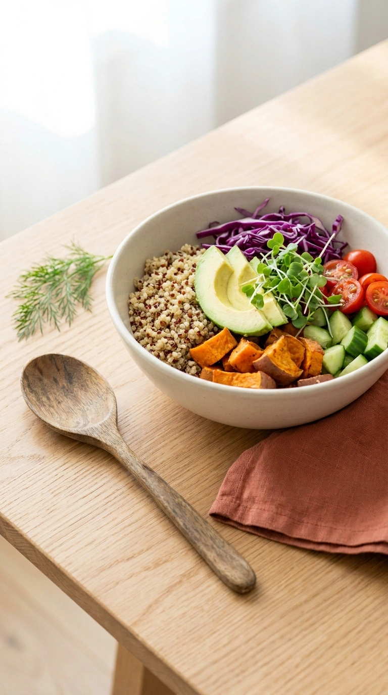 summer meal prep veggie bowls family ready to serve