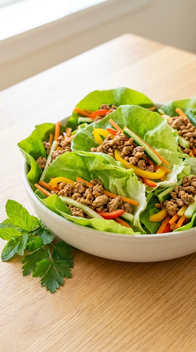 Healthy Summer Turkey Lettuce Wraps the Whole Family Will Love