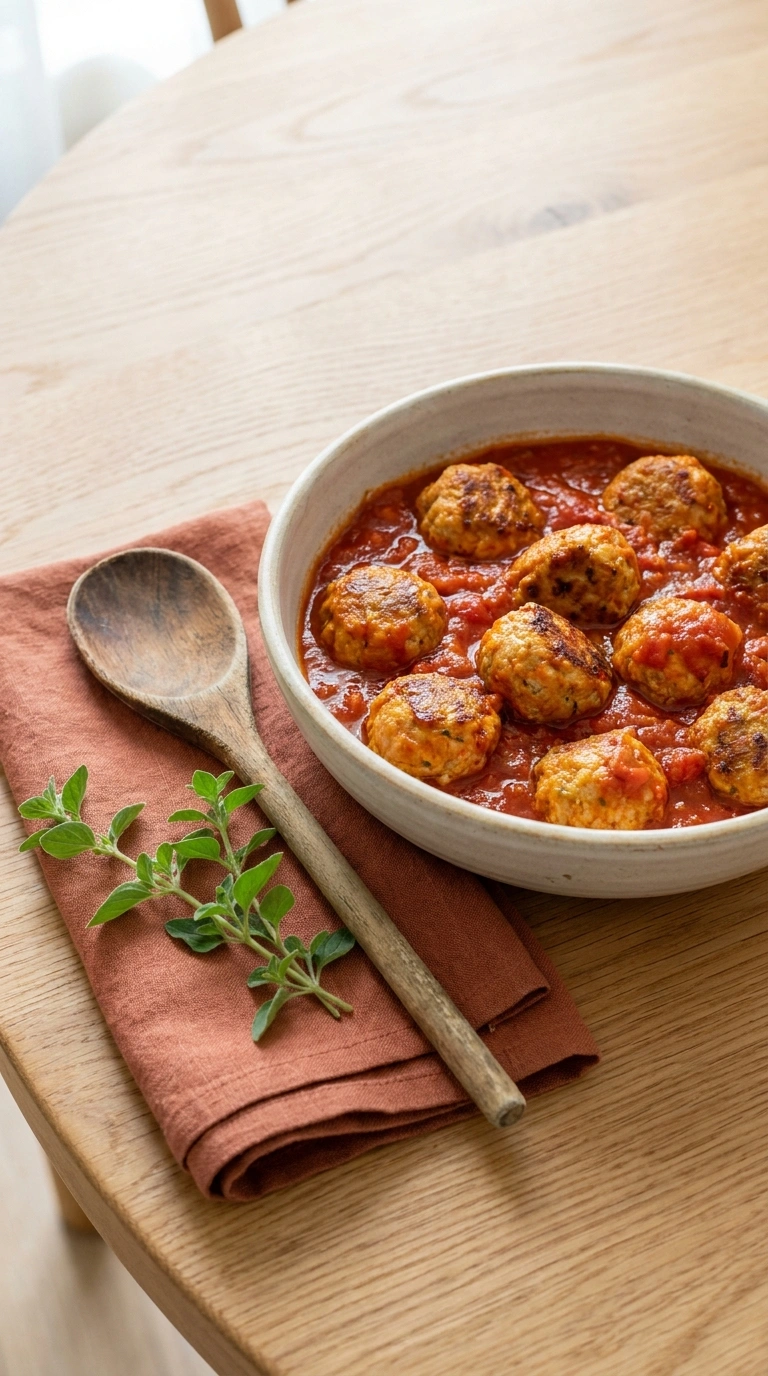 healthy summer turkey meatballs family ready to serve