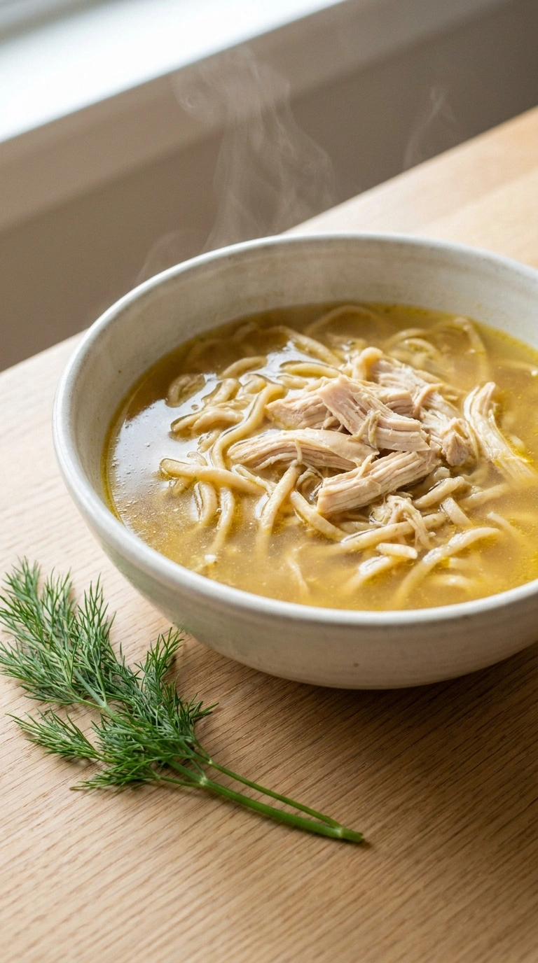 Summer Chicken Noodle Soup the Whole Family Will Love Any Night of the Week