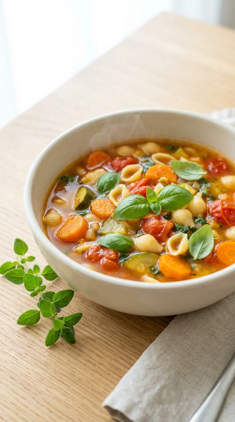 Summer Minestrone Soup the Whole Family Will Love for an Italian Weeknight Dinner