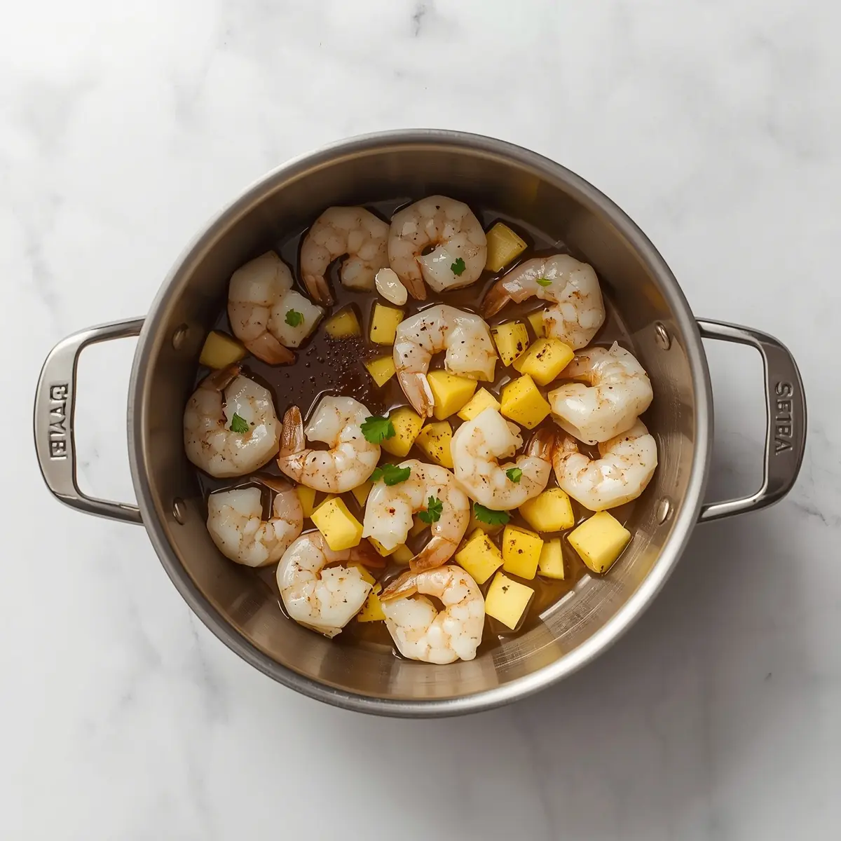 Cooking instructions for shrimp pineapple skewers family summer