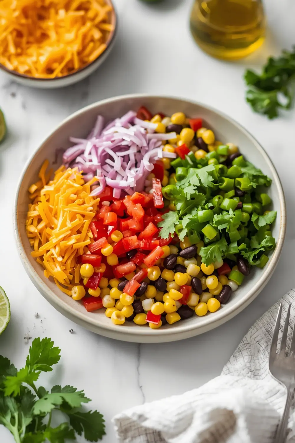 summer corn salad family