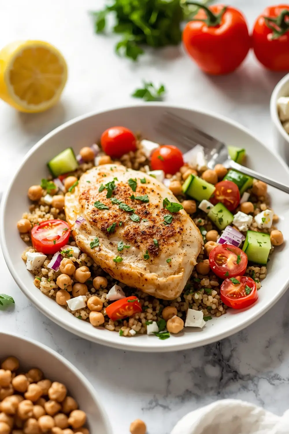 summer quinoa salad family