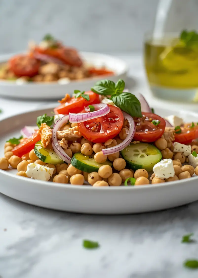 summer tomato salad family recipe ready to serve