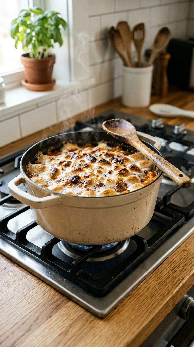Cooking instructions for thanksgiving sweet potato casserole family