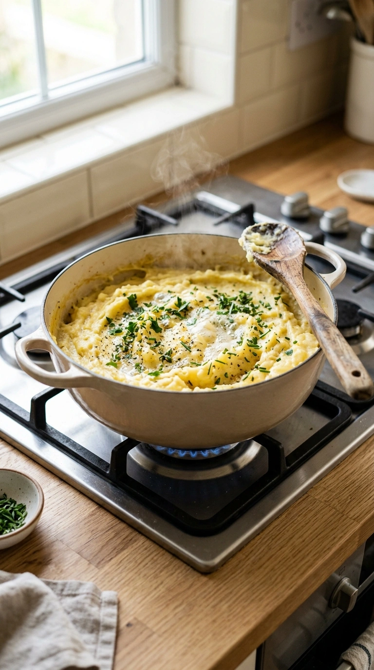 Cooking instructions for thanksgiving garlic mashed potatoes family