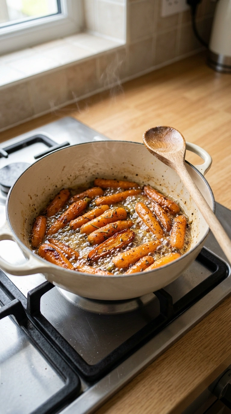 Cooking instructions for thanksgiving roasted carrots family
