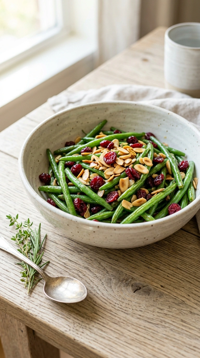 Cranberry Green Beans the Whole Family Will Love at Thanksgiving Dinner