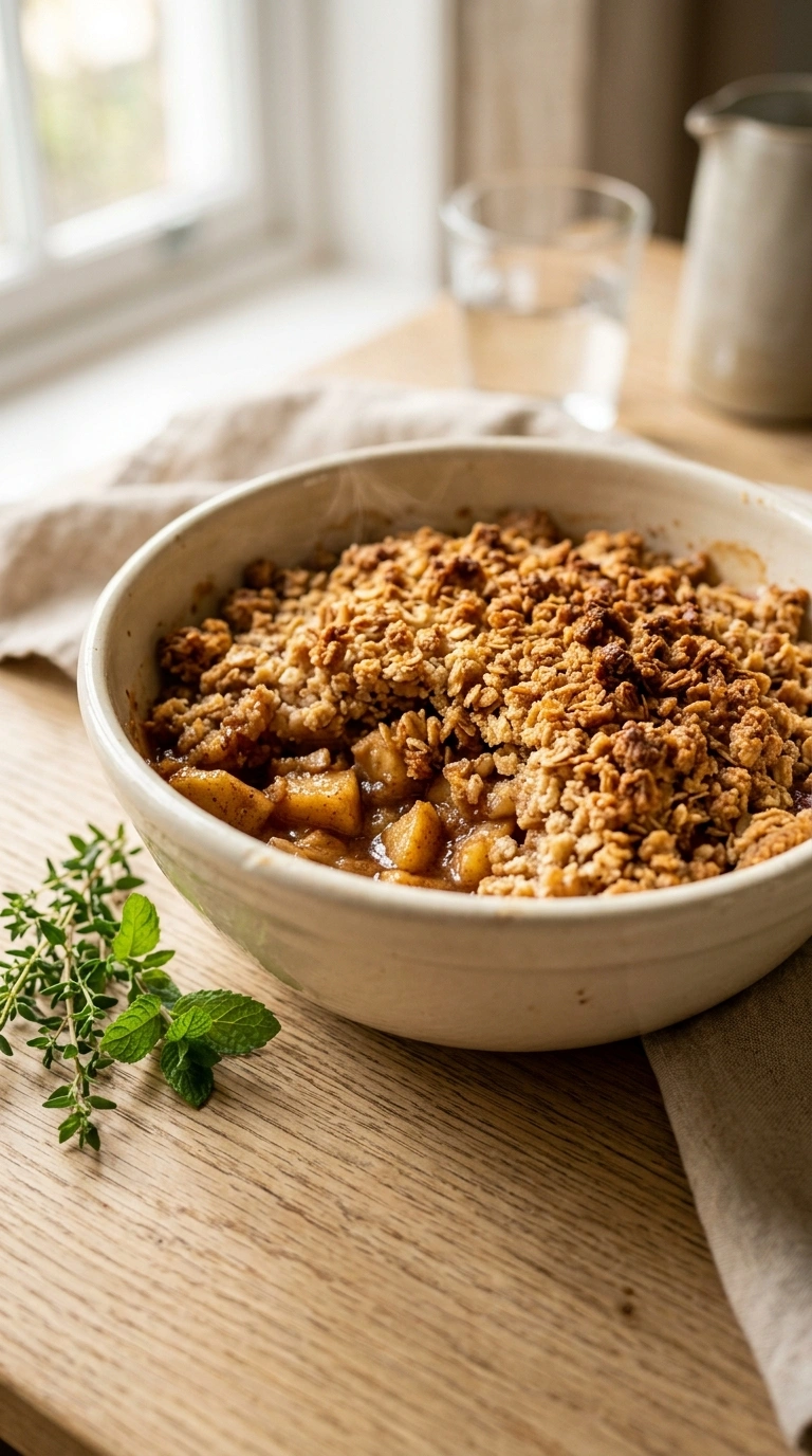 Apple Crisp the Kids Will Beg for at Every Thanksgiving Dessert Table