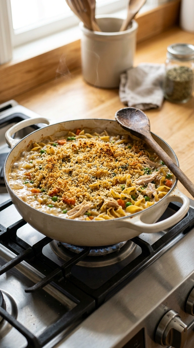 Cooking instructions for thanksgiving leftover turkey casserole family recipe
