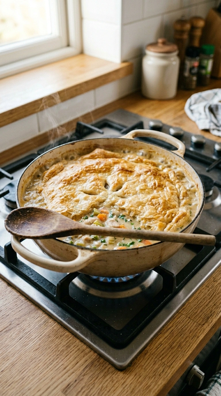 Cooking instructions for thanksgiving leftover turkey pot pie family