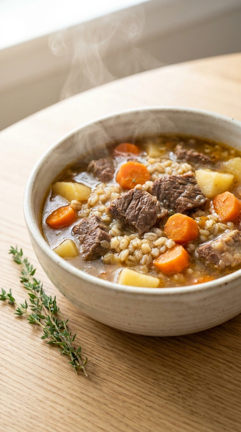 Hearty Hamburger Soup One Pot | 40-Min Cozy Family Dinner Bowl