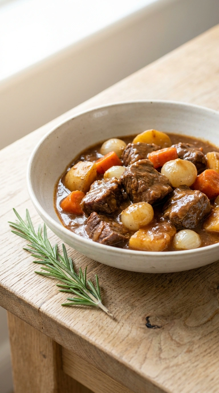 Tender Beef Stew | 45-Min Cozy Comfort Family Dinner