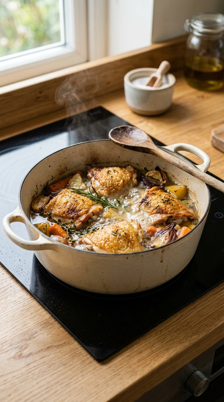 Cooking instructions for sheet pan chicken