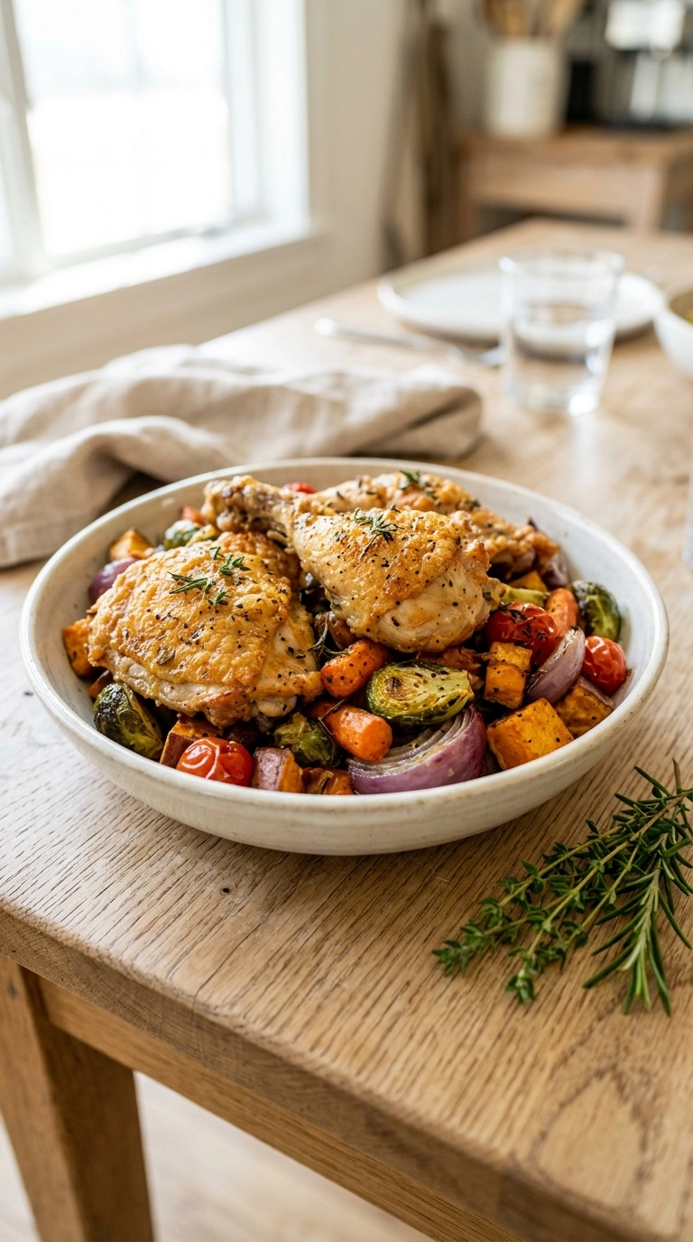 Crispy Sheet Pan Chicken | 30-Min Easy Family Dinner