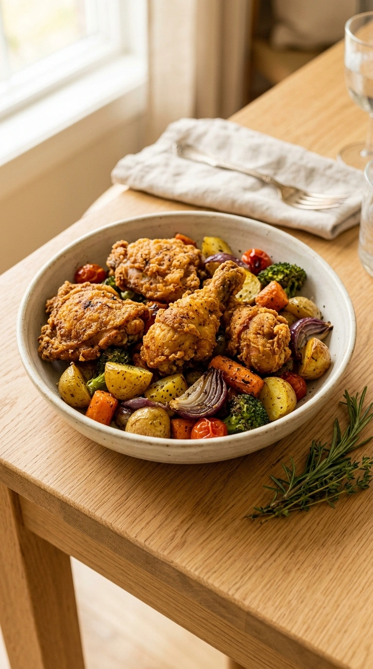 Juicy Sheet Pan Chicken Thighs | 35-Min Family Weeknight Dinner