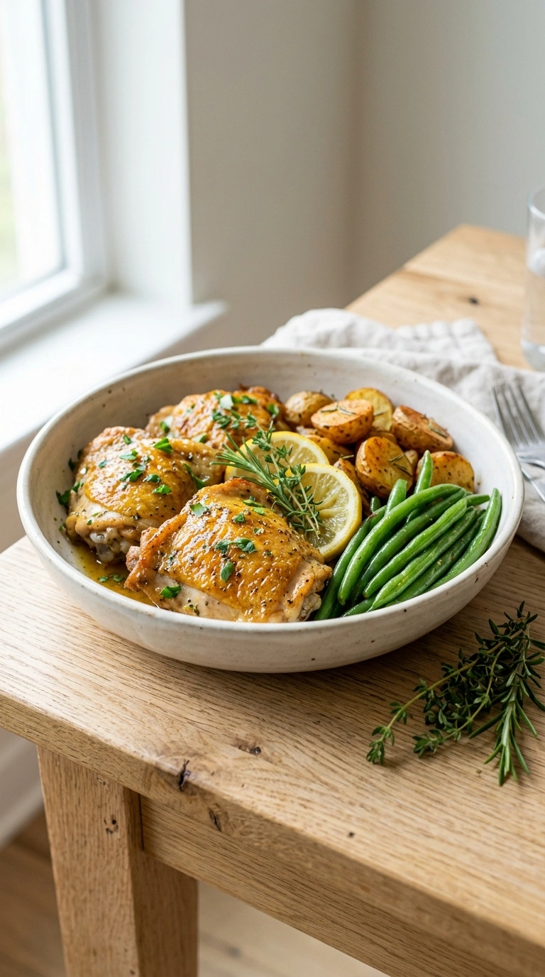 Zesty Sheet Pan Lemon Chicken | 30-Min Easy Family Dinner