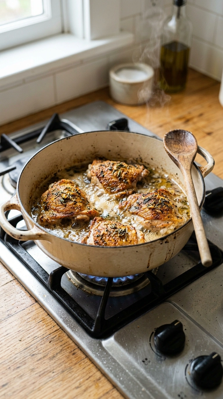 Cooking instructions for baked chicken thighs