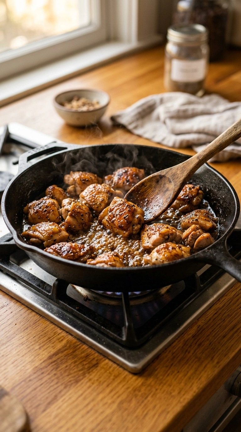 Cooking instructions for maple glazed chicken