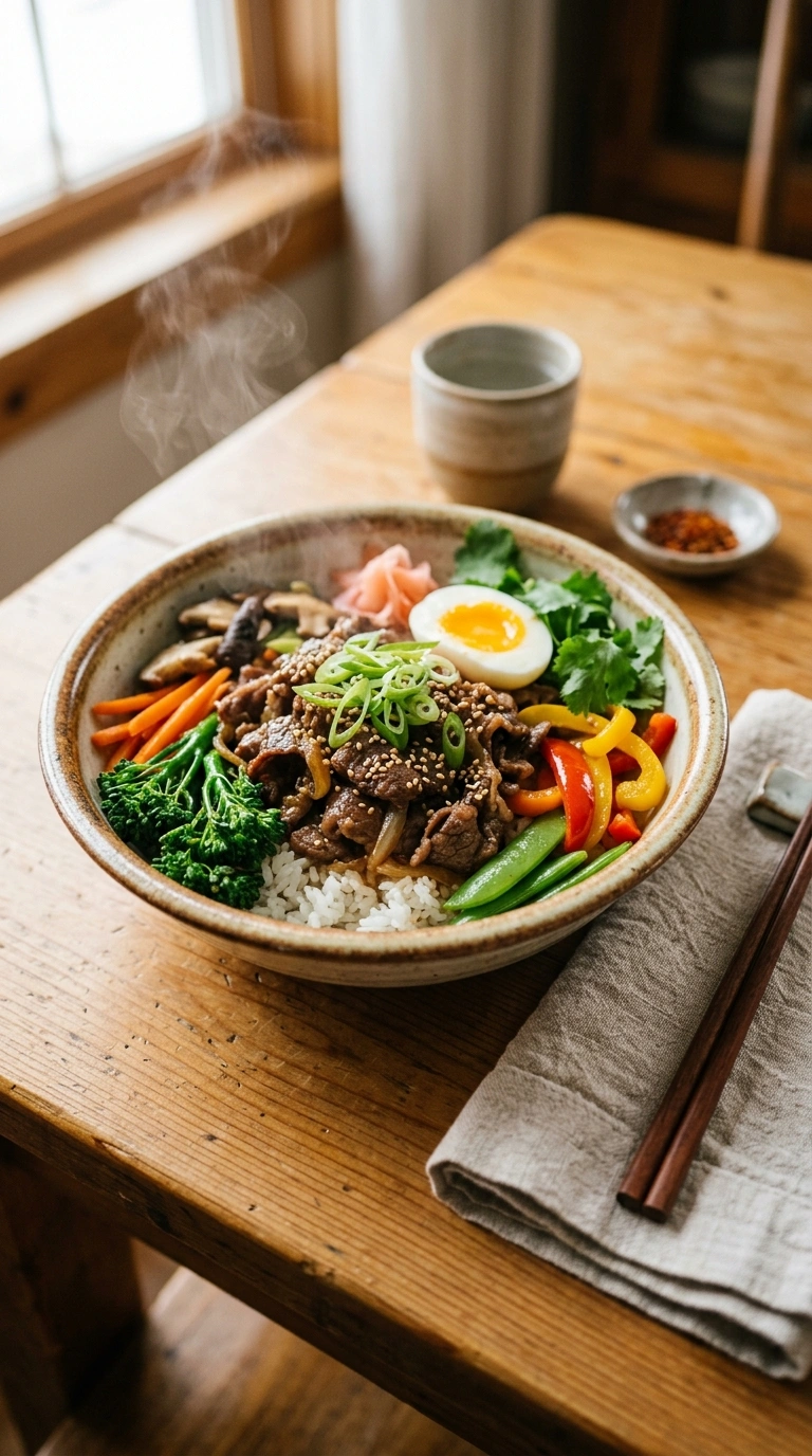 Savory Beef Rice Bowl | 25-Min Easy Family Quick Weeknight
