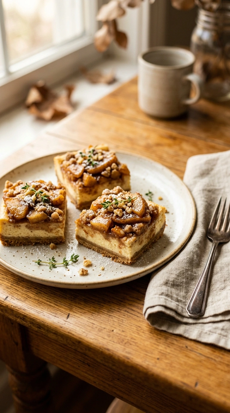 Sweet No-Bake Apple Cinnamon Bars | Easy Cozy Fall Family Dessert