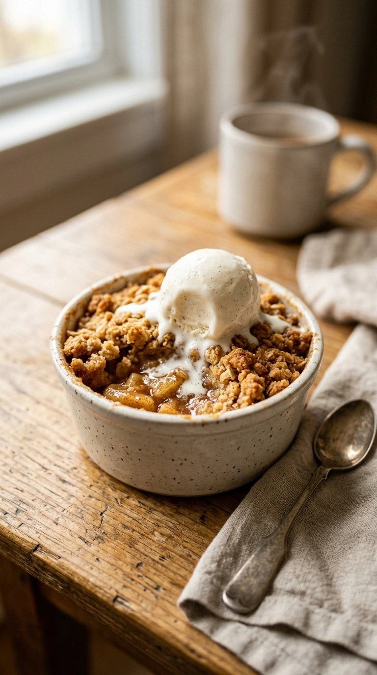 Crunchy Apple Crumble | Easy Cozy Fall Family Dessert