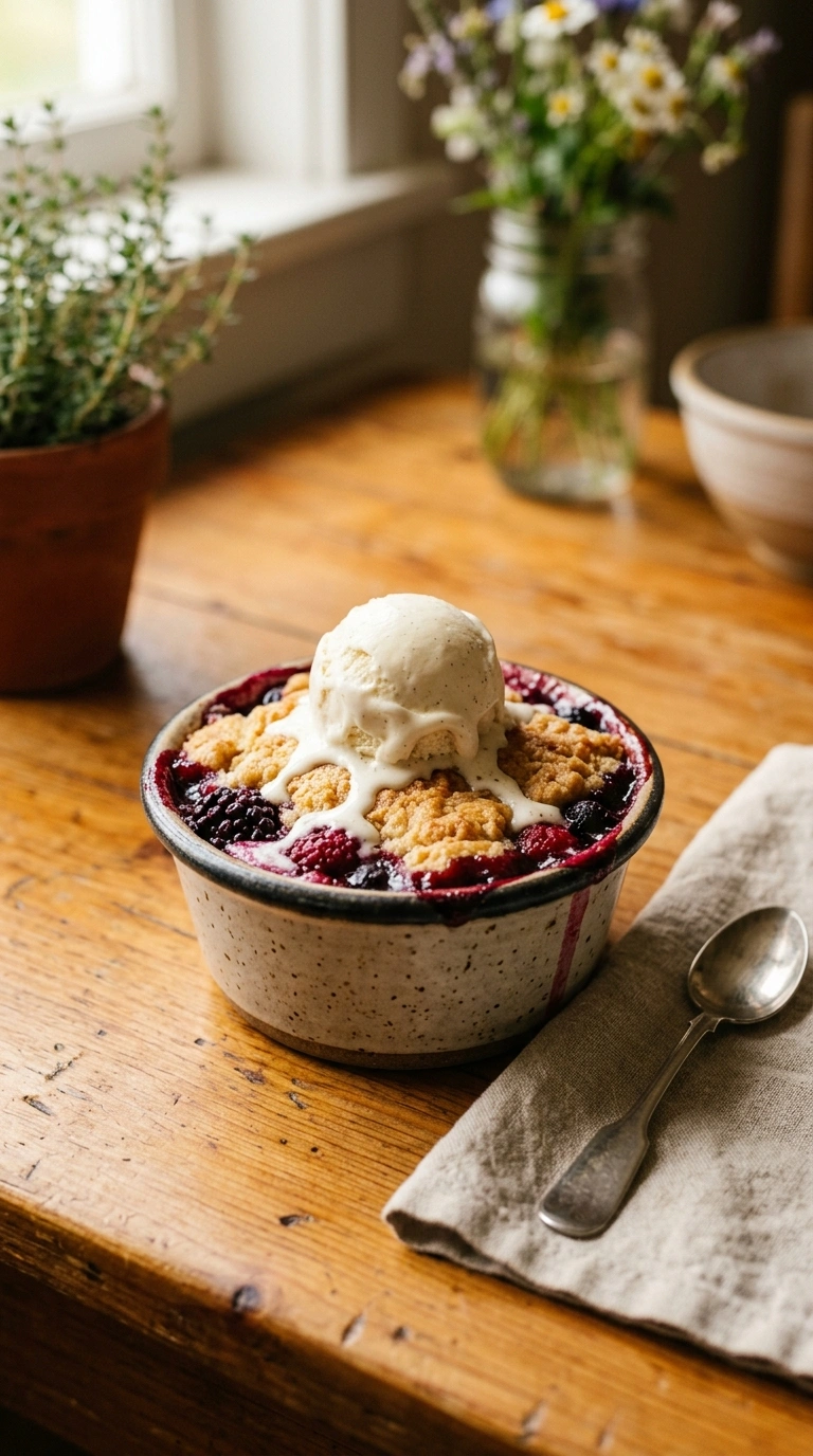 Sweet Apple Cobbler | Easy Cozy Fall Family Dessert