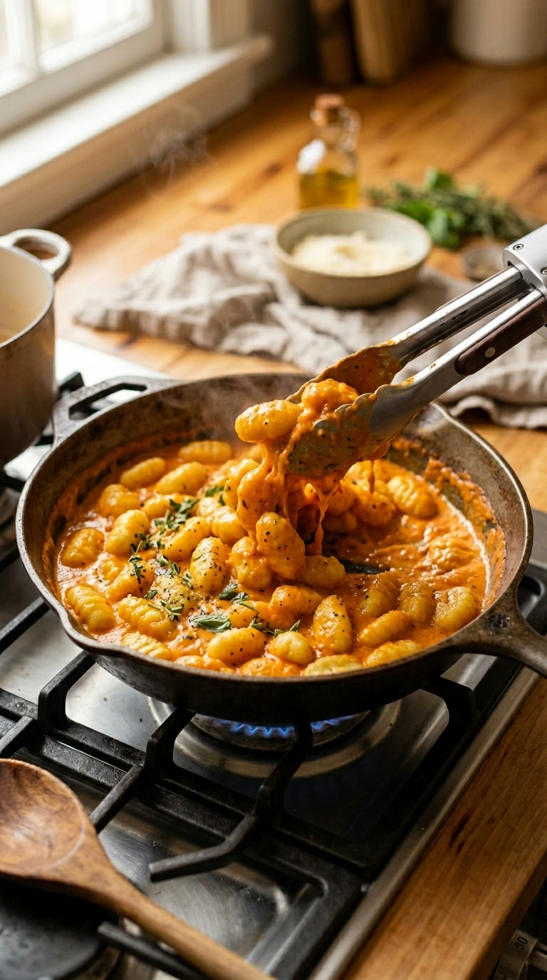 Cooking instructions for butternut squash gnocchi
