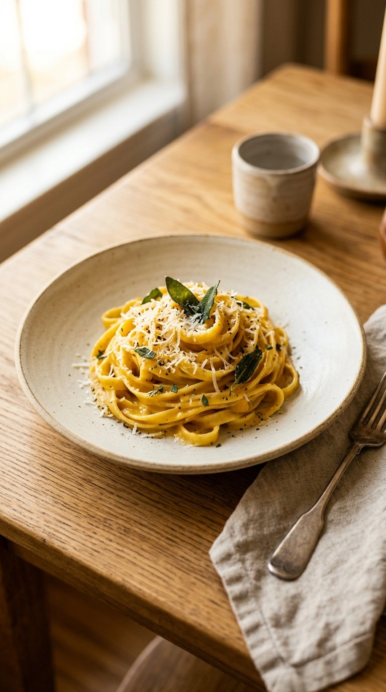 Bubbly Baked Butternut Pasta | 40-Min Cozy Fall Family Dinner