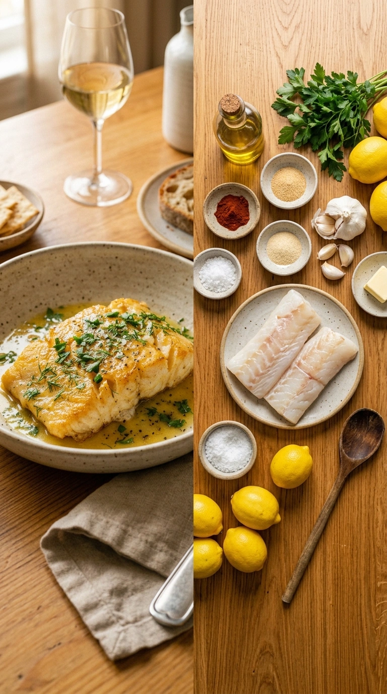Ingredients for flaky smoky grilled tilapia family