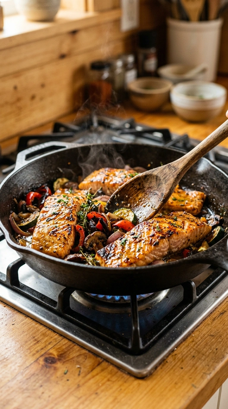 Cooking instructions for smoky tender grilled salmon honey garlic