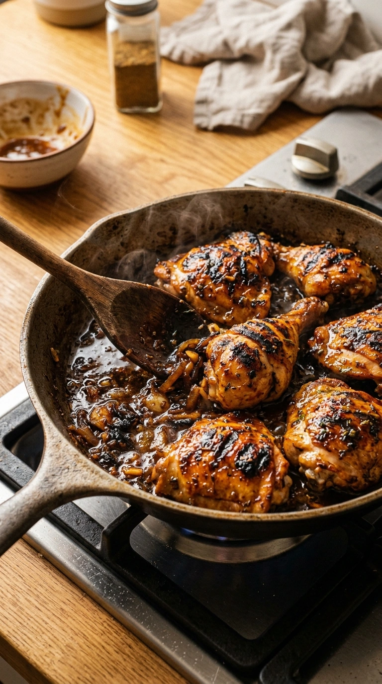 Cooking instructions for juicy smoky tailgate grilled bbq chicken